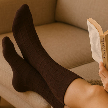 Designer Knee Height Socks  (Pack of 3 Pcs)