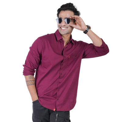 The Silo Knit Shirt Polos P3 Port Wine Medium (90 cm - 95 cm) Knit Shirt