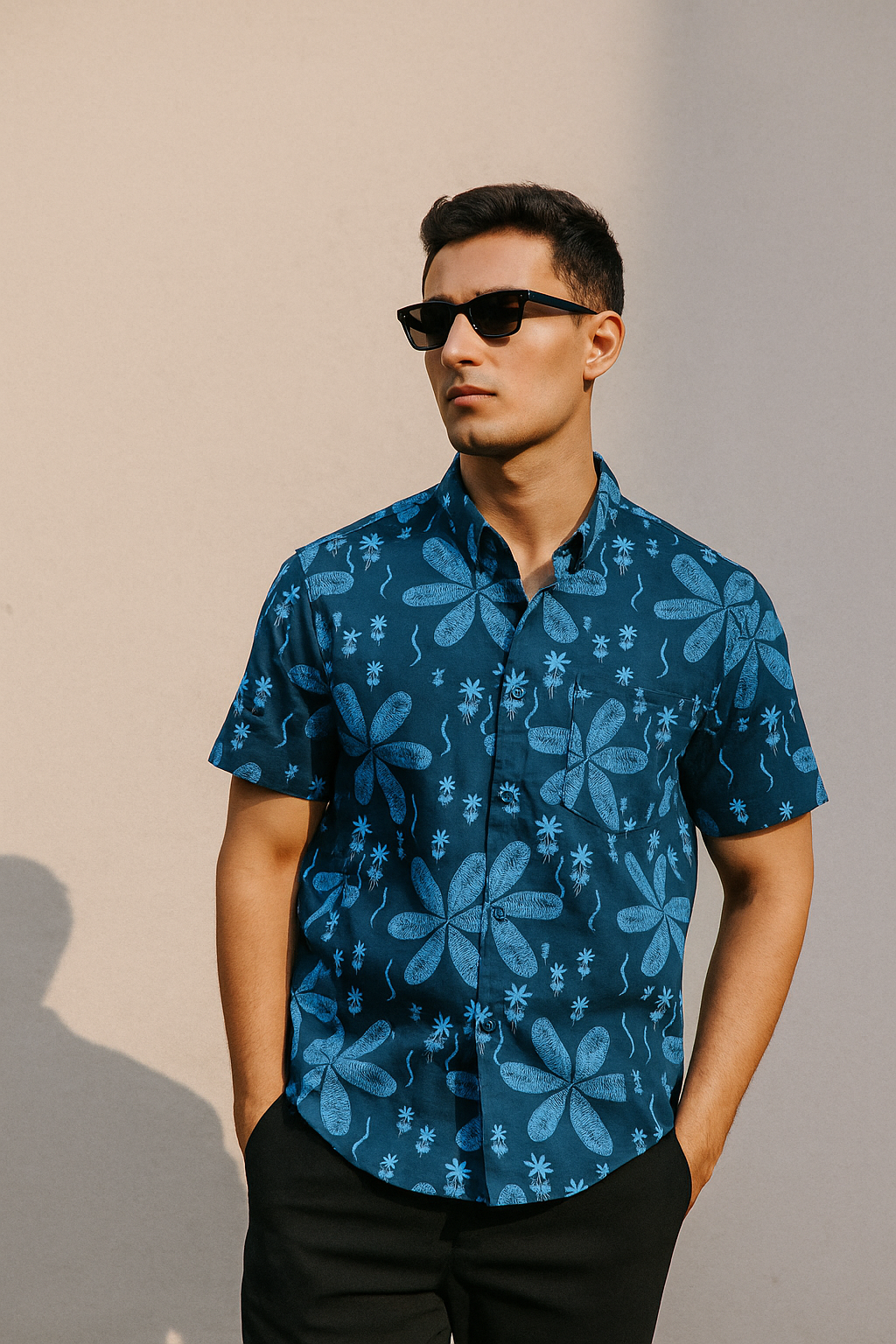 The Stencil Knit Shirt