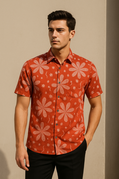 The Stencil Knit Shirt