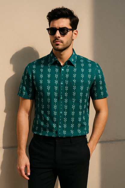The Stencil Knit Shirt