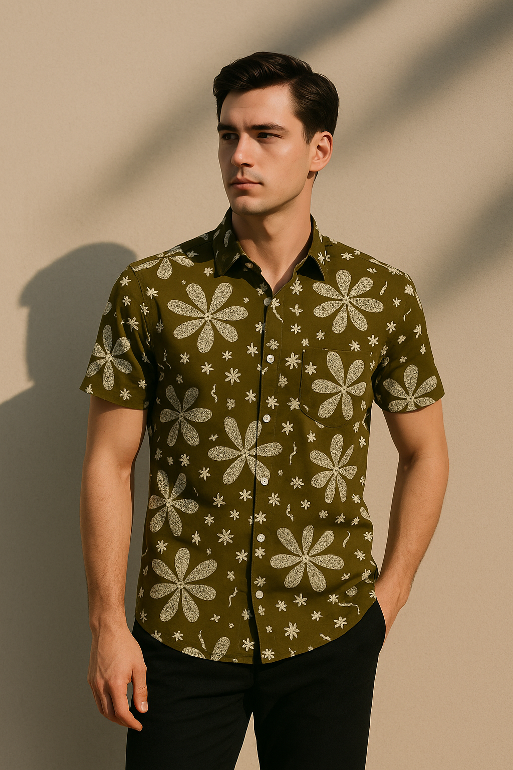 The Stencil Knit Shirt