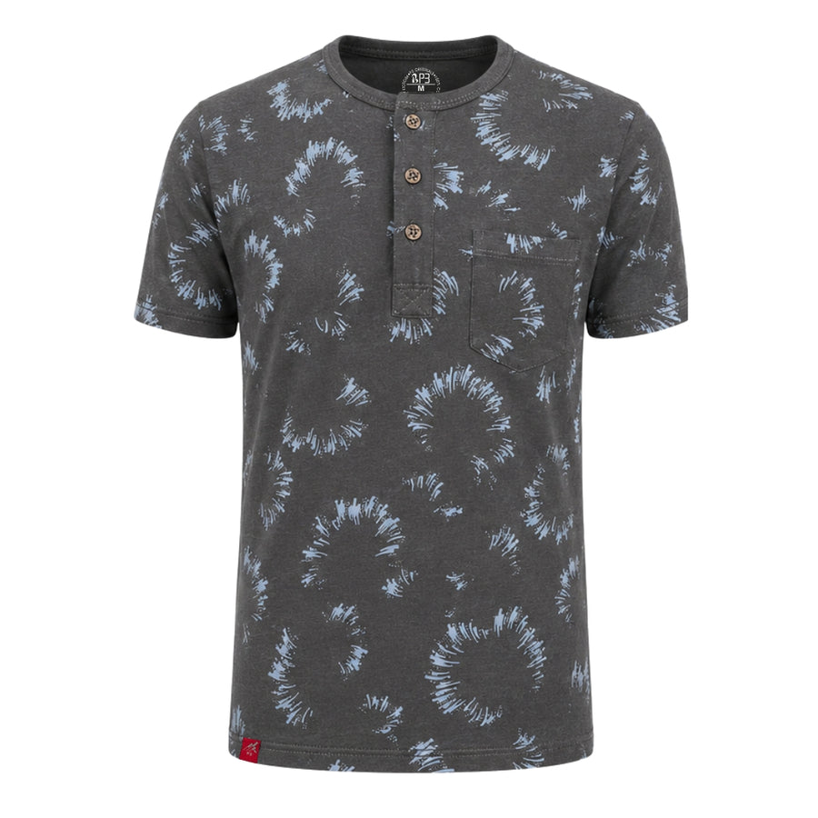 Printed Classic Henley