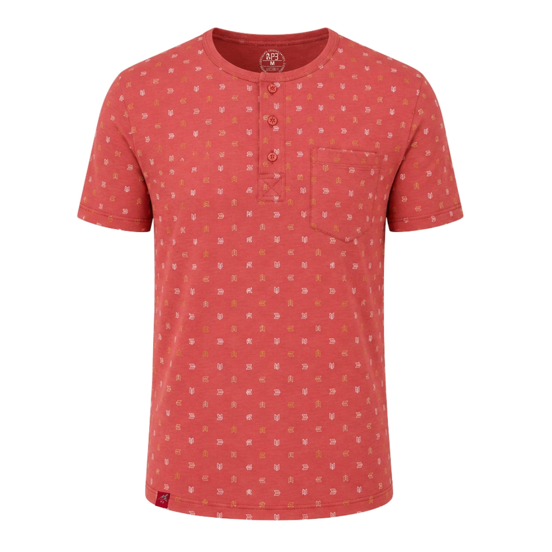 Printed Classic Henley