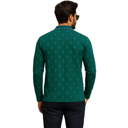 The Meridian Long Sleeve Designer Polo