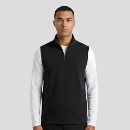 The Element Quarter-Zip Sleeveless Jacket