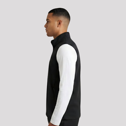 The Element Quarter-Zip Sleeveless Jacket