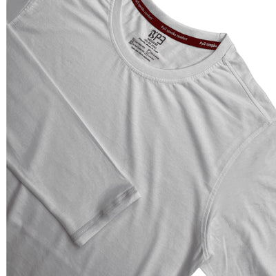Essential Full Sleeve T-Shirt Crew Neck P3 Pearl Small (80 cm- 85 cm) 