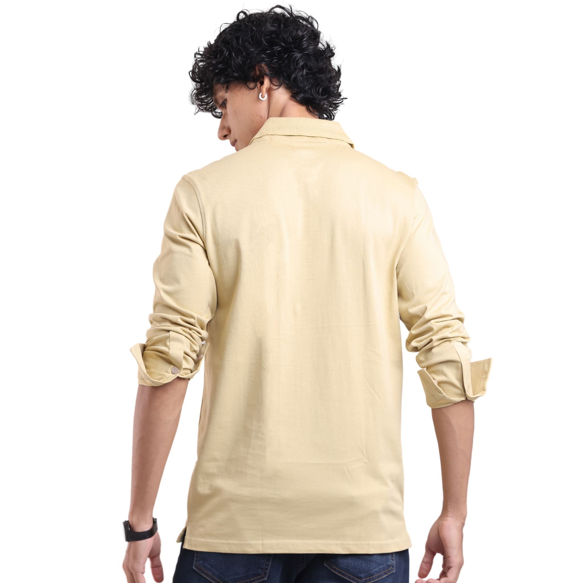 Sandler Knit Cuffed Polo (200+ GSM) – P3