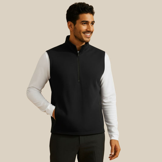 The Element Quarter-Zip Sleeveless Jacket