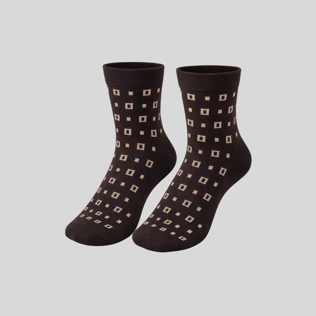 SquareStep Classics Ankle Socks (Pack of 5)