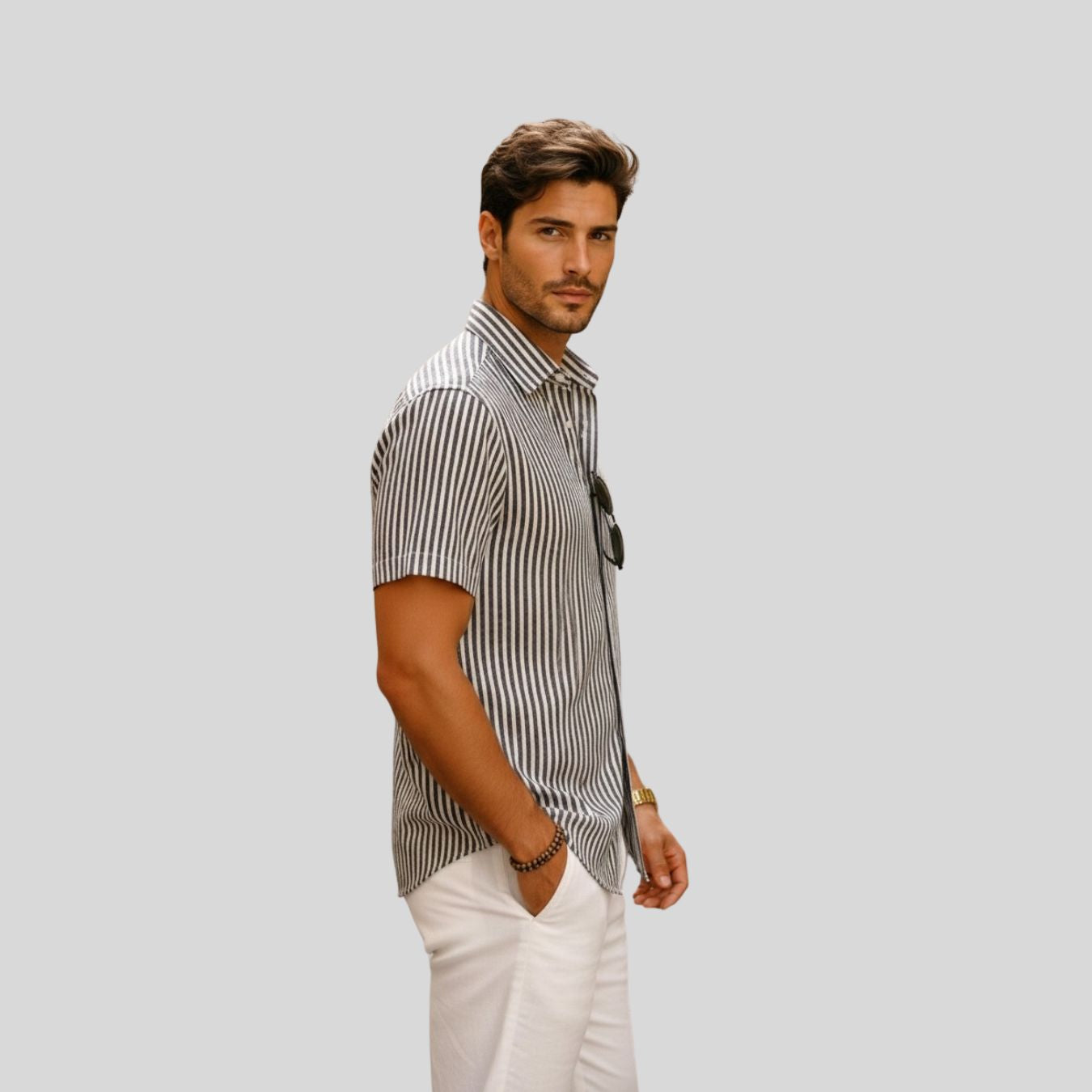 The Daydrift Stripe Knit Shirt