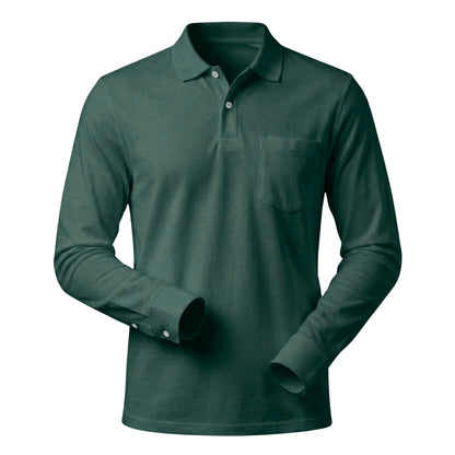 The Silo Full Sleeved Cuffed Polo