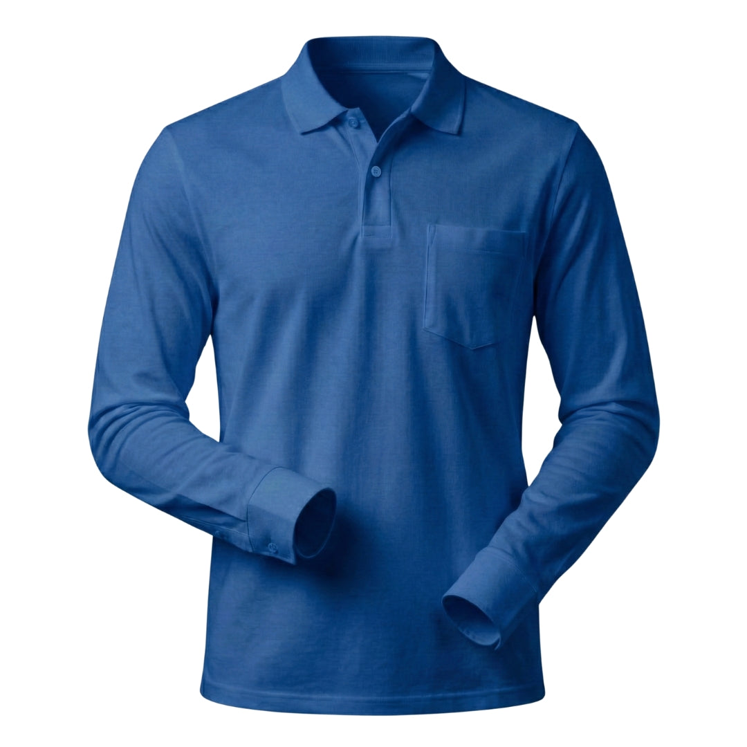 The Silo Full Sleeved Cuffed Polo