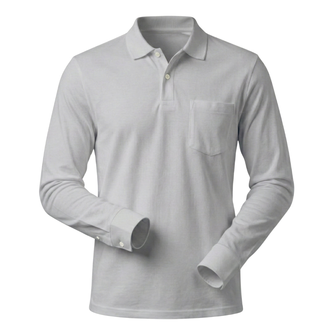 The Silo Full Sleeved Cuffed Polo