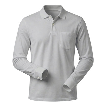 The Silo Full Sleeved Cuffed Polo