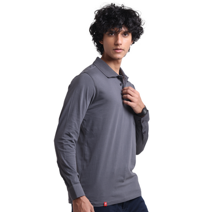 Sandler Knit Cuffed Polo (200+ GSM)