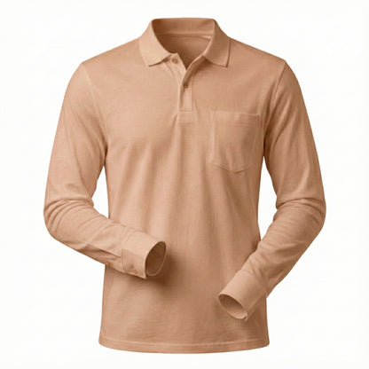 Sandler Knit Cuffed Polo (200+ GSM)