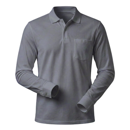 Sandler Knit Cuffed Polo (200+ GSM)