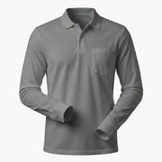 Feather Touch Cloud Cuffed Polo