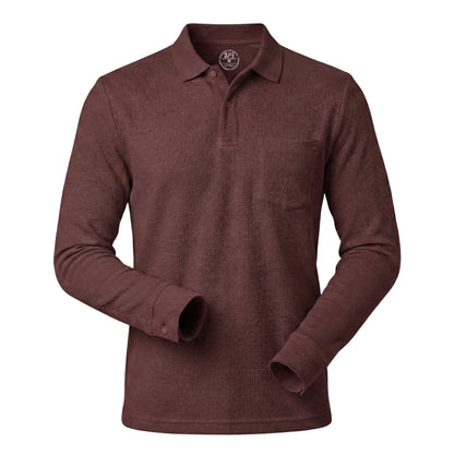 The Ember Series Waffle Designer Polo