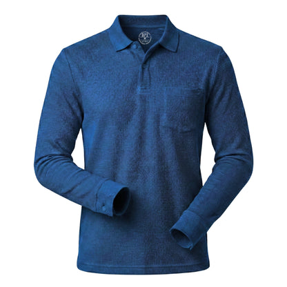 The Ember Series Waffle Designer Polo