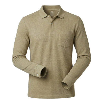 The Ember Series Waffle Designer Polo