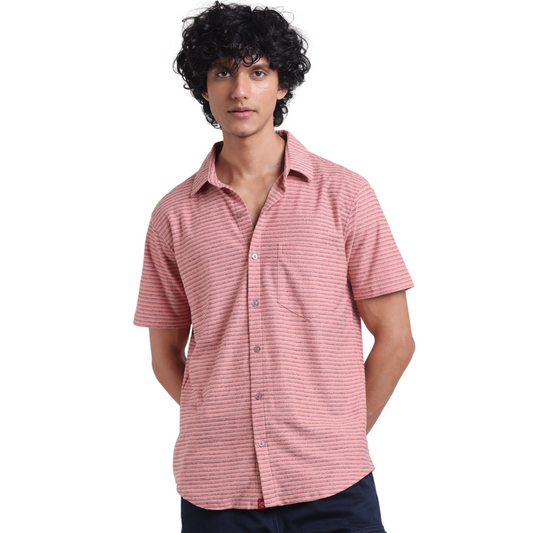 Philadelphia Front Open Knit Shirt