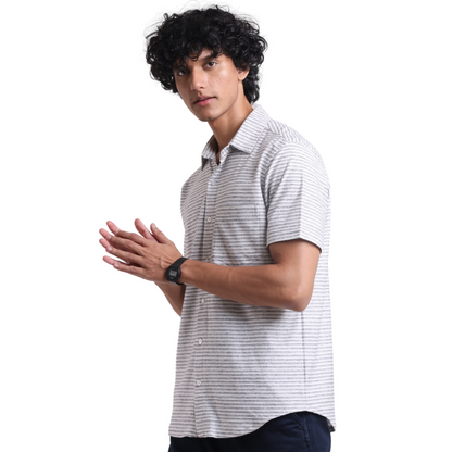 Philadelphia Front Open Knit Shirt