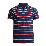 The Pique Contrast Stripes Designer Polo