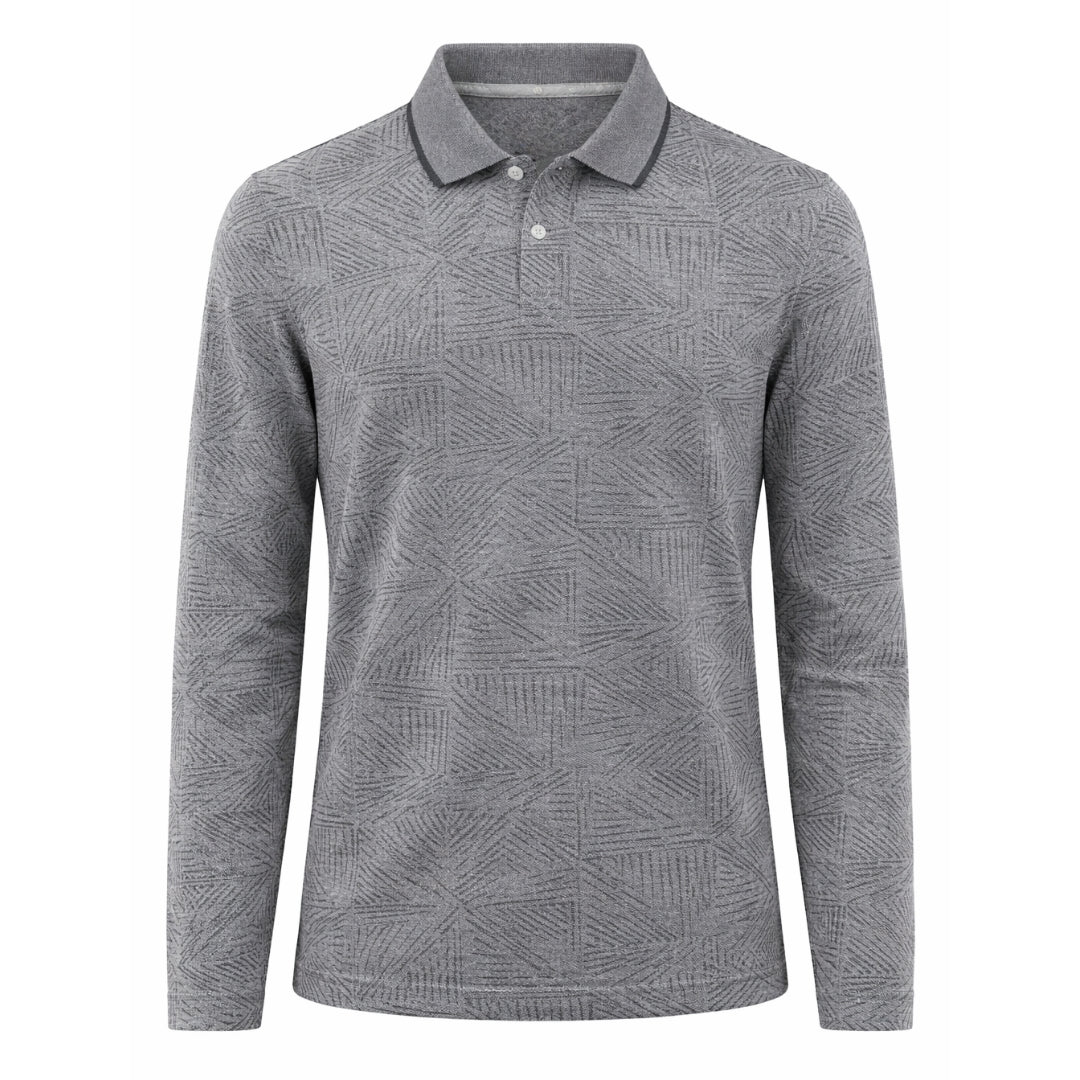 The Pen Strokes Long sleeved Designer Polo