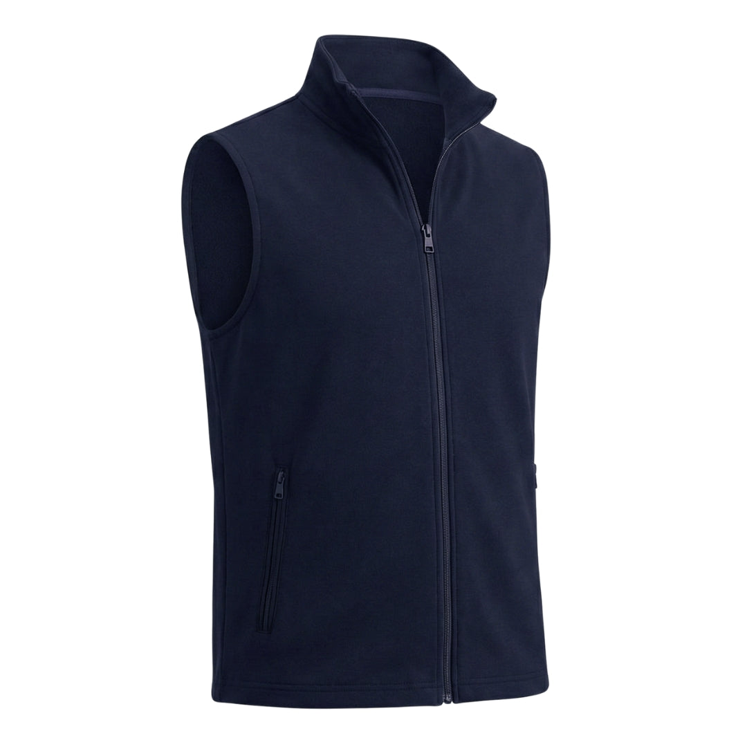 The Raised Full Zip Sleeveless Jacket
