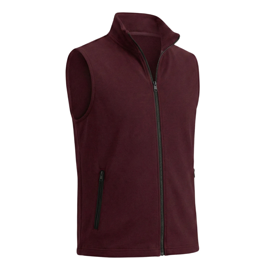 The Raised Full Zip Sleeveless Jacket