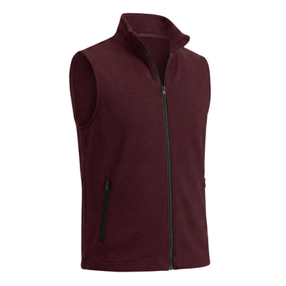 The Raised Full Zip Sleeveless Jacket