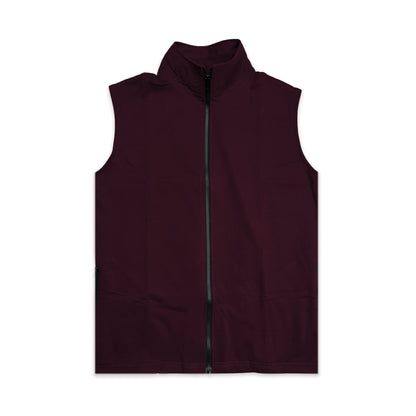 The Raised Full Zip Sleeveless Jacket