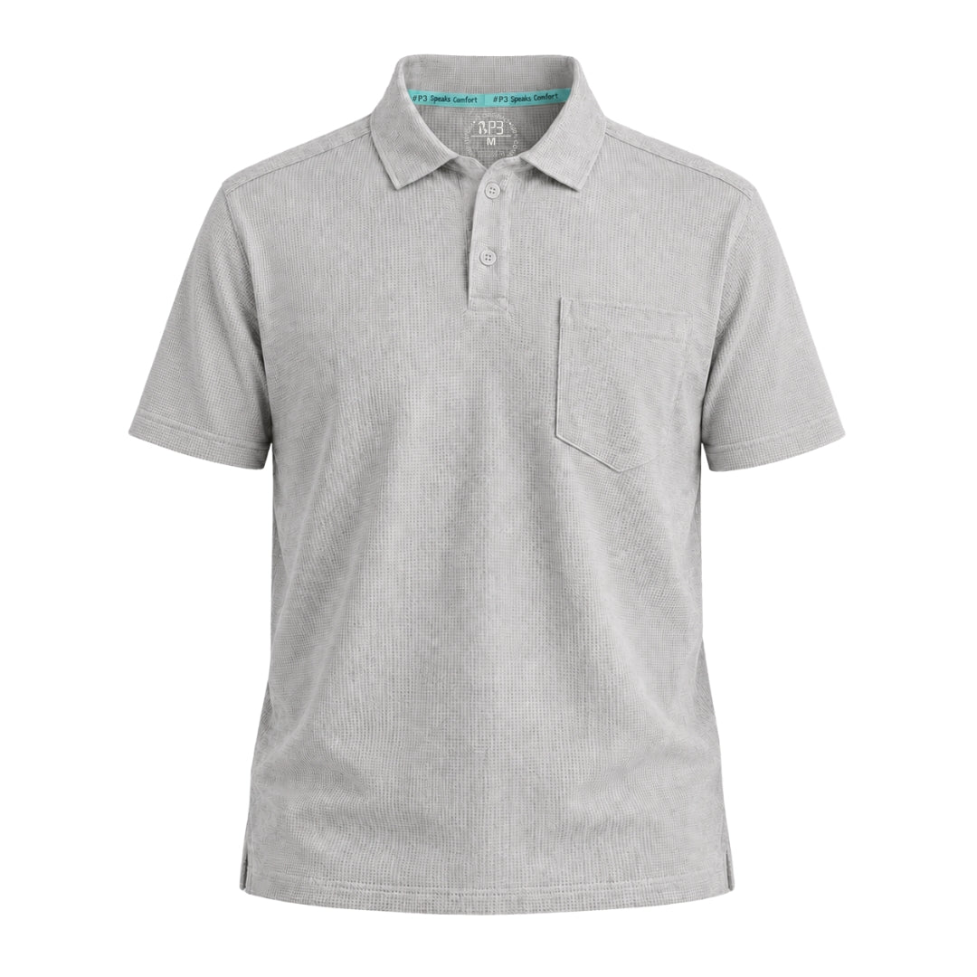 The Waffle Texture Designer Polo