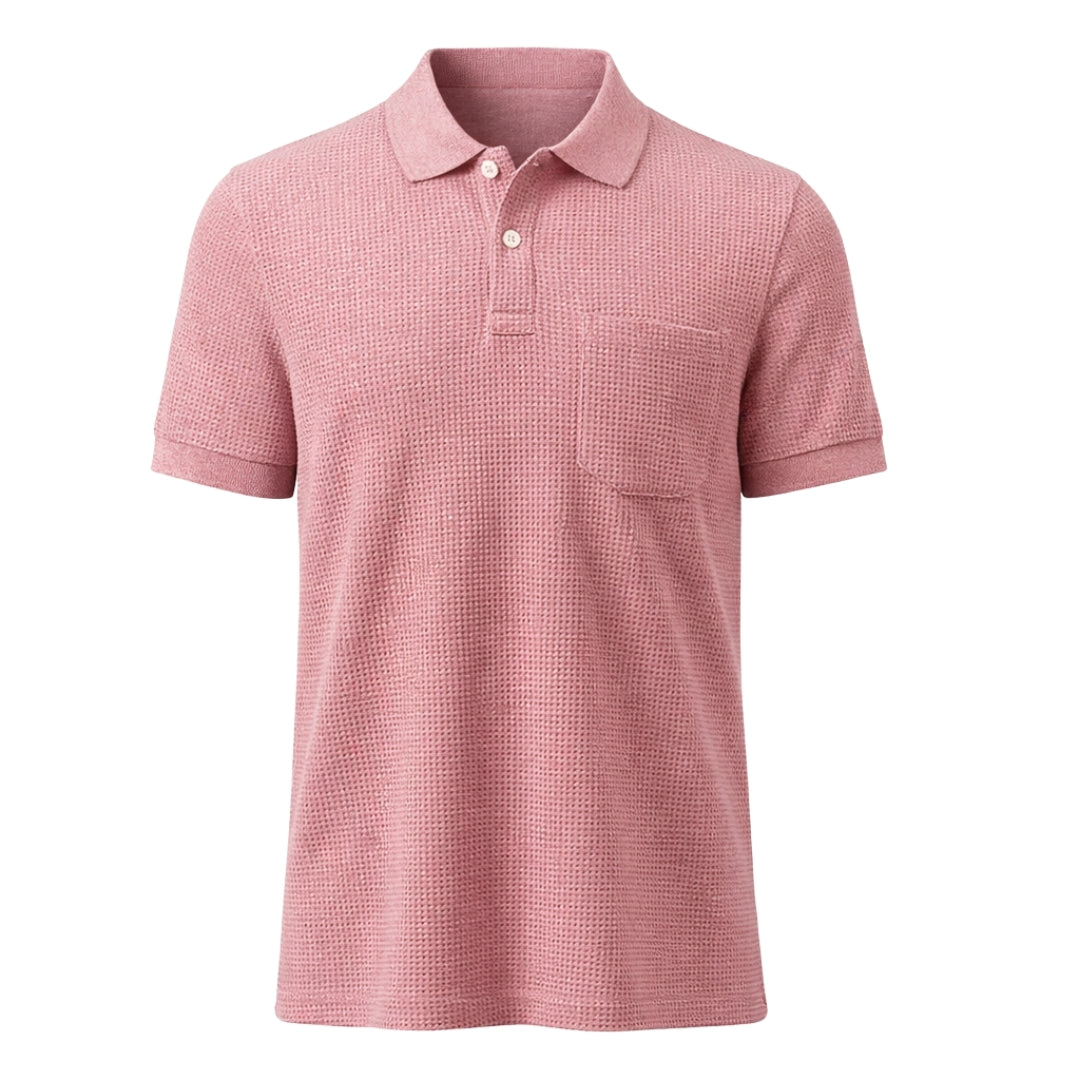 The Waffle Texture Designer Polo