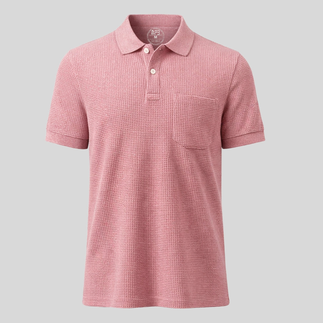 The Waffle Texture Designer Polo