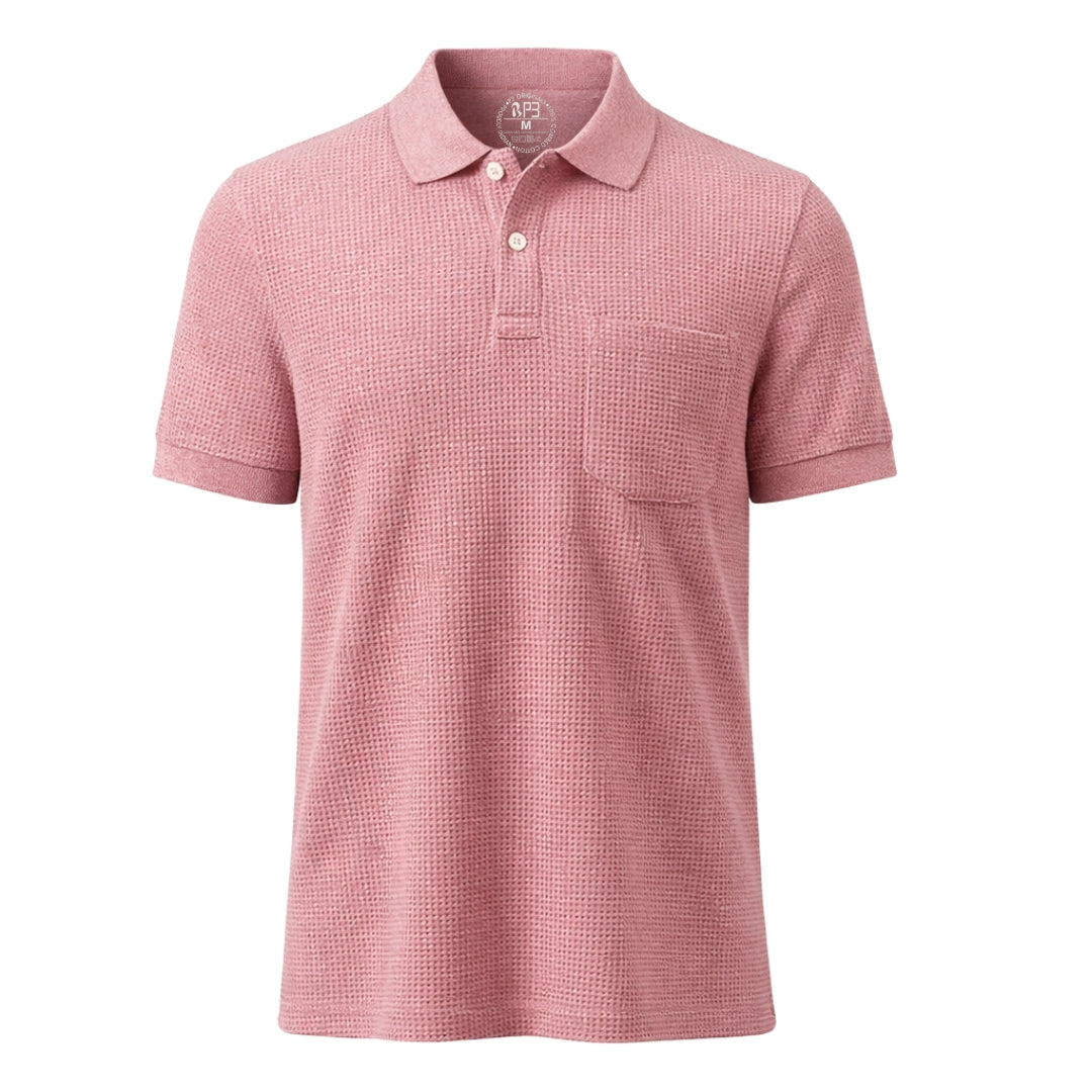 The Waffle Texture Designer Polo