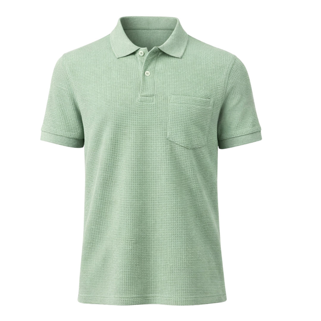 The Waffle Texture Designer Polo