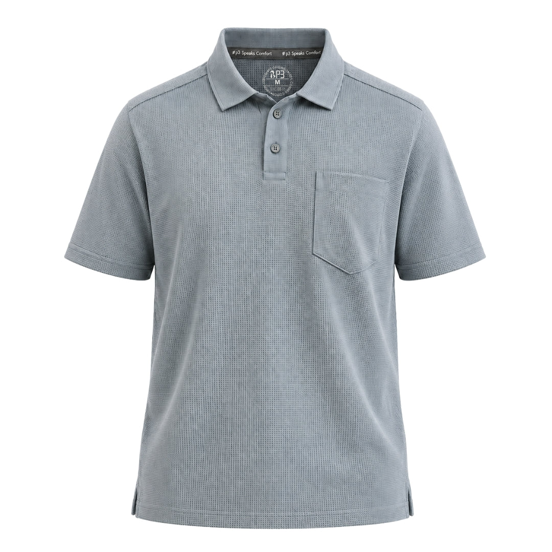 The Waffle Texture Designer Polo