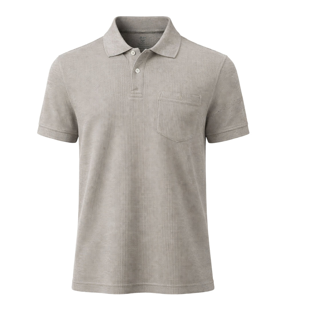 The Waffle Texture Designer Polo