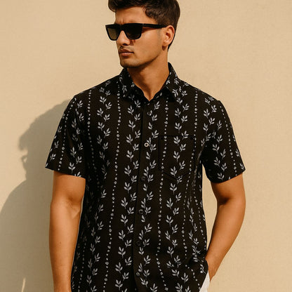 The Stencil Knit Shirt