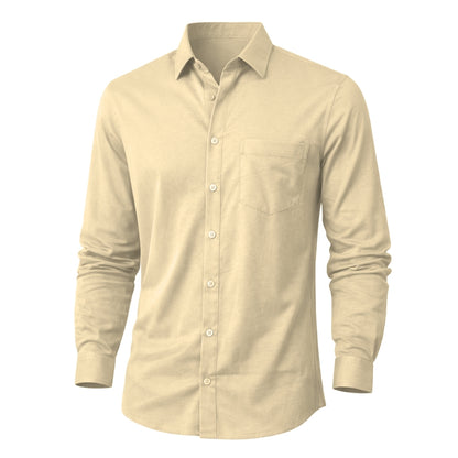 The Silo Knit Shirt – Full Sleeve Mercerised Cotton,Regular Fit For Men