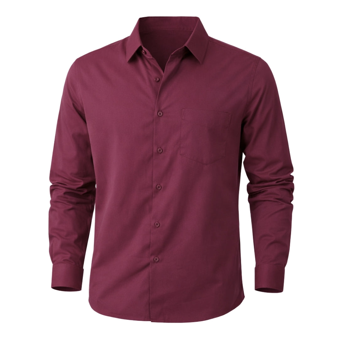 The Silo Knit Shirt – Full Sleeve Mercerised Cotton,Regular Fit For Men