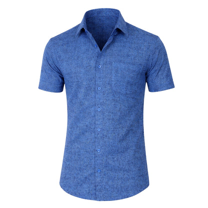 Men’s Contra Mercerised Knit Shirt – Regular Fit, Elegant Shine for All Occasions