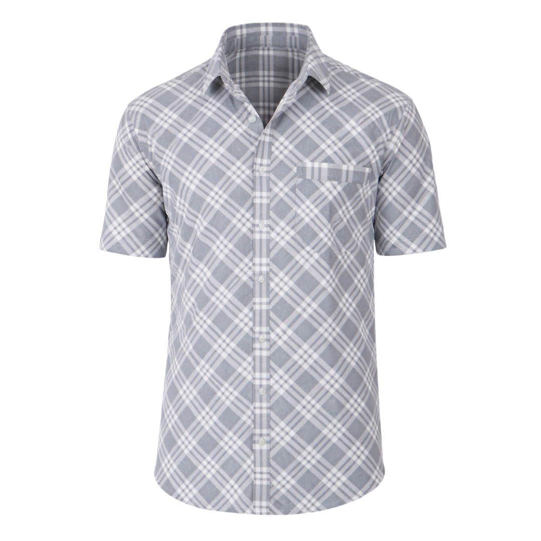 Men’s Contra Mercerised Knit Shirt – Regular Fit, Elegant Shine for All Occasions