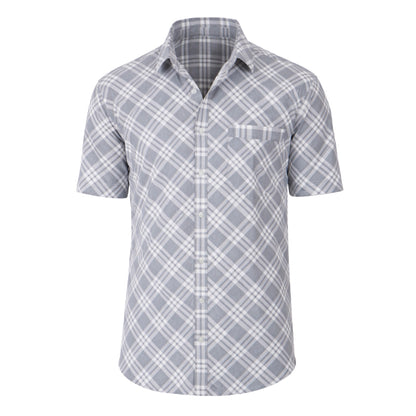 Men’s Contra Mercerised Knit Shirt – Regular Fit, Elegant Shine for All Occasions