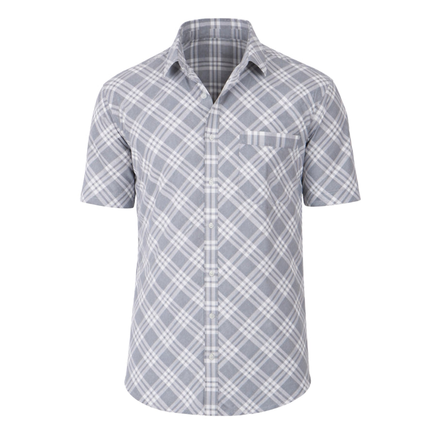 Men’s Contra Mercerised Knit Shirt – Regular Fit, Elegant Shine for All Occasions