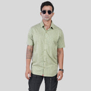 Men’s Contra Mercerised Knit Shirt – Regular Fit, Elegant Shine for All Occasions